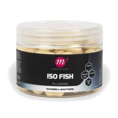 Afbeelding van Mainline ISO Fish Fluoro Dumbell Wafters White 12x15mm Hookbaits