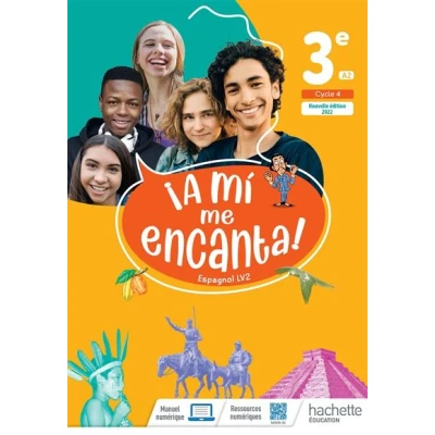 Image de A mi me Encanta cycle 4 3e Livre élève