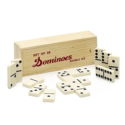 Afbeelding van Piatnik Domino stenen (Duits)