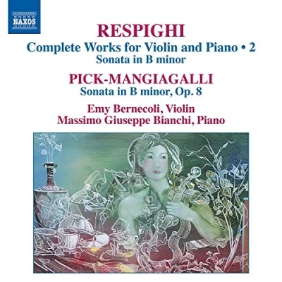 Afbeelding van Bernecoli, Emy Bianchi, Massimo Giuseppe Complete Works For Violin And Piano Vol 2; Sonata (CD)