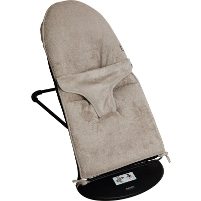 Afbeelding van Wipstoelhoes Babybjörn Feather Grey Timboo