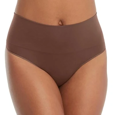 Image de SPANX Everday Shaping Thong, String Sculptant, Shapewear pour Femmes Contrôle du Ventre, Naked 4.0, M