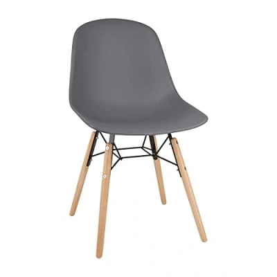 Afbeelding van Bolero Arlo stoelen donkergrijs (2 stuks)