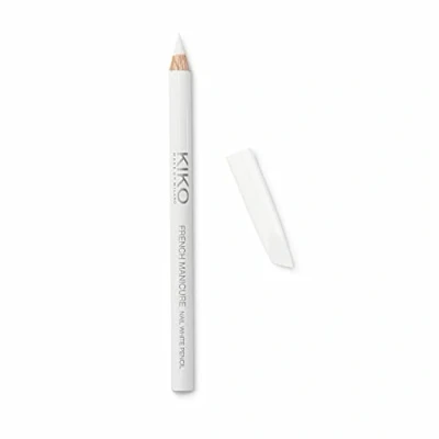 Image de KIKO Milano French Manicure White Pencil Crayon Blanc Pour Le Bout Des Ongles