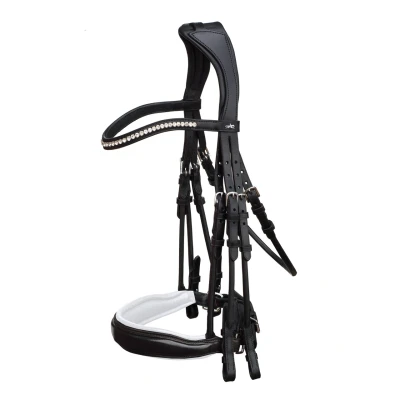 Image de Schockemöhle Ensemble Bride Classic Line Venice Noir/Patent/Argent XFull
