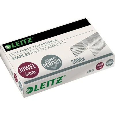 Afbeelding van Leitz 56400000 Type nietje: JUWEL 4 mm Nietjes 2000 stuk(s) Nietcapaciteit: 12 vel (80 g/m²)