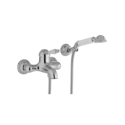Afbeelding van Huber Croisette Douchemengkraan met handdoucheset Goud CM0001202G
