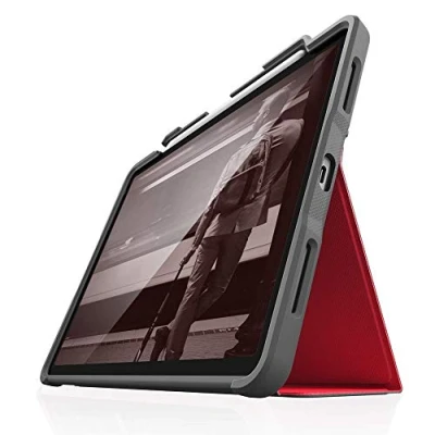 Afbeelding van STM Dux Plus iPad Air 10.9 (2020 / 2022) rood 222 286JT 02