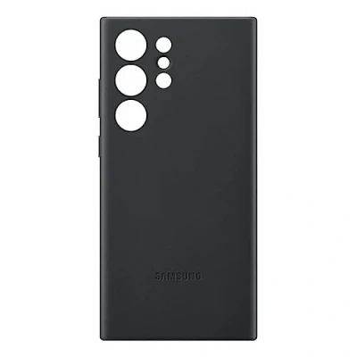 Image de Samsung Leren Back Cover Noir Galaxy S23 Ultra