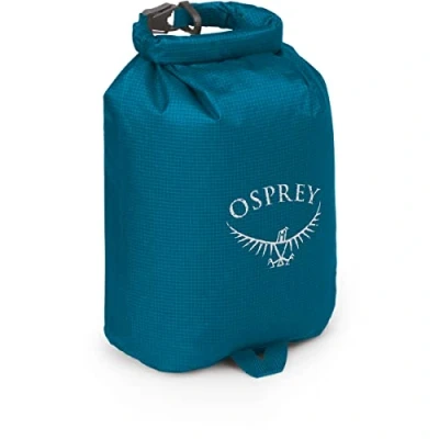 Afbeelding van Osprey Ultralight Drysack 3 Liter Bagagezak Waterfront Blue Blauw Waterdichte Zakken