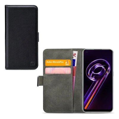 Afbeelding van Mobilize Classic Gelly Wallet Book Case realme 9 4G/9 Pro+ Black