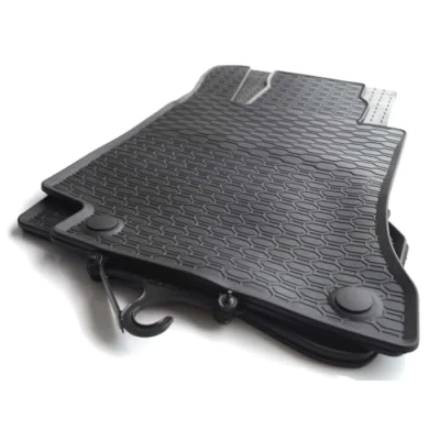 Afbeelding van Rubberen automatten voor Mercedes C klasse W205 S205 AMG (geurloos), originele kwaliteit, zwart, 4 stuks