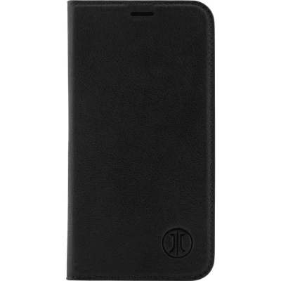 Afbeelding van JT Berlin Tegel Booklet Apple iPhone 12, 12 Pro Zwart Flip Case, Met standfunctie