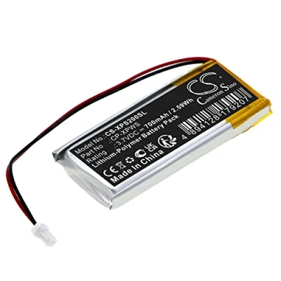 Afbeelding van TECHTEK Batterij compatibel met [XP Deus] MI 4 Pinpointers, 6 WS1, WS2, WS3, WS4, WS5 vervangt CP XPWS