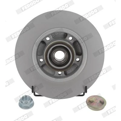 Afbeelding van FERODO DDF2820C 1 Remschijf 260 8 5 114,3 volledig Met wiellagerset, ABS sensorring RENAULT: Megane 4, IV Saloon