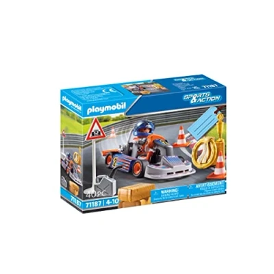 Image de Playmobil Sports et action 71187 Pilote de kart