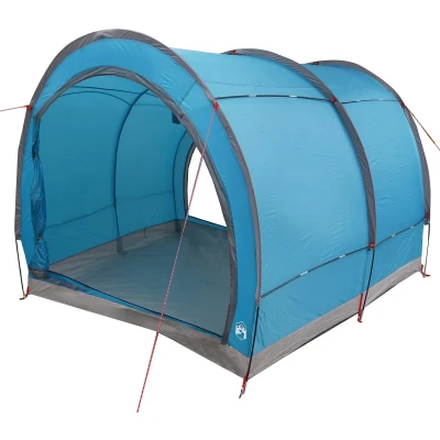 Afbeelding van vidaXL Fietstent met dak opslag luchtopening Blauw 256 x 222 182 cm