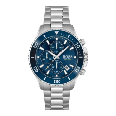 Afbeelding van HUGO BOSS heren Horloge HB1513907 in de kleur Zilver