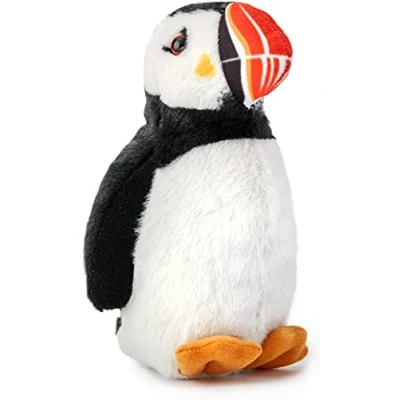 Afbeelding van Wild Republic Knuffel Papegaaiduikers Met Geluid 15 Cm Pluche