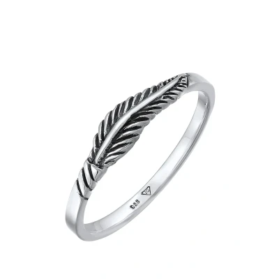 Afbeelding van Elli BOHO Ring, Dames, Maat: 54, Schwarz