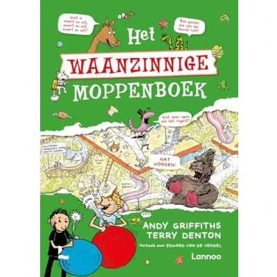 Afbeelding van De waanzinnige boomhut Het moppenboek