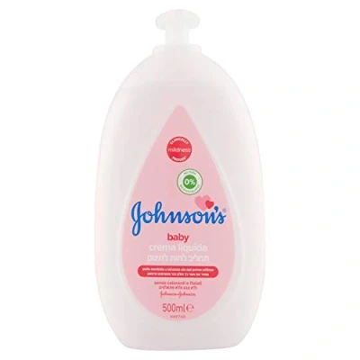 Image de Johnson&#039;s Baby Crema Liquida Neonati, 500 ml