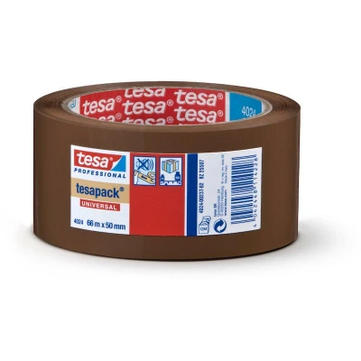 Image de TESA 4024 ruban adhésif universel pour boîtes brun 50mm x 66m 04024 00235 04