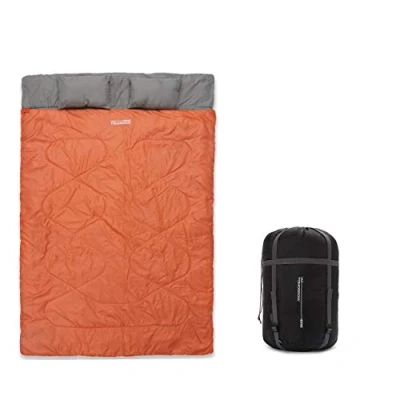 Afbeelding van Where Tomorrow double slaapzak 220 x 150 cm diverse kleuren oranje