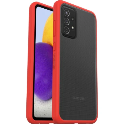 Afbeelding van OtterBox React case voor Samsung Galaxy A72 Transparant/Rood