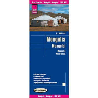 Afbeelding van Reise Know How Landkarte Mongolei 1 : 1.600.000