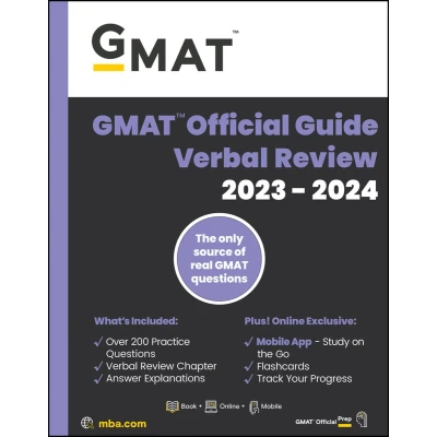 Afbeelding van GMAT Official Guide Verbal Review 2023 2024, Focus Edition