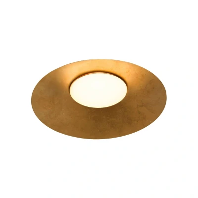 Afbeelding van kdln LED plafondlamp Kate, 3.000 K, goudkleurig, Ø 87 cm