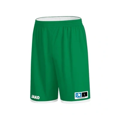 Afbeelding van JAKO Heren Change 2.0 Reversible Shorts, zwart/steengrijs, XXL 4451, Groen/Wit