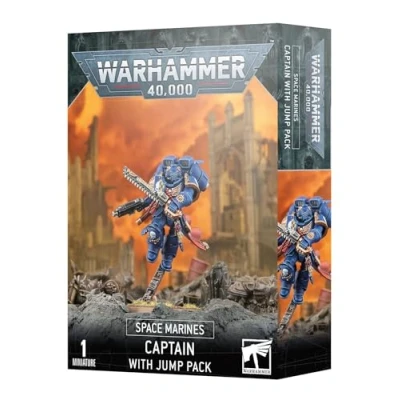 Afbeelding van Warhammer 40K Space Marines: Captain with Jump Pack
