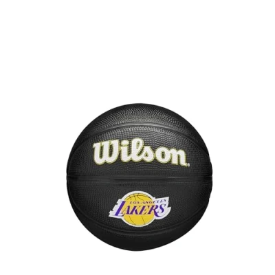 Afbeelding van Basketball Ball Wilson 86 NBA Lakers Black 3