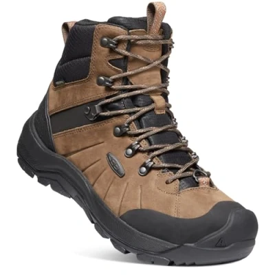 Afbeelding van KEEN Revel IV MID Polar M Sneeuwlaarzen voor heren, Dark Earth Caramel Café, 46 EU, Koffie