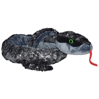 Image de Wild Republic serpent en peluche junior 137 cm gris/argent