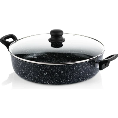 Afbeelding van Westinghouse Hapjespan Marble ø 32 cm / 6 liter standaard anti aanbaklaag