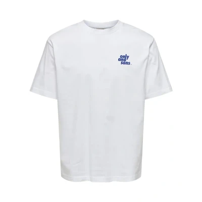 Afbeelding van ONLY &amp; SONS Tshirt Fred TonKotsu Wit S