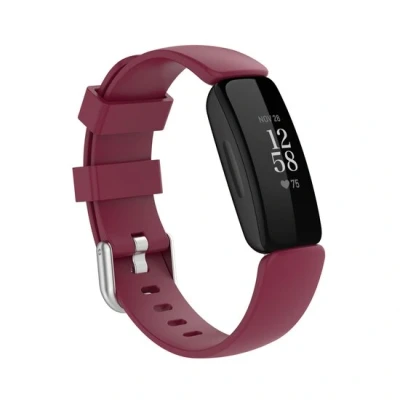 Afbeelding van Fitbit Inspire 2 &amp; Ace 3 Sportbandje met gesp Maat: Large Bordeaux