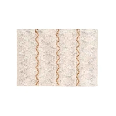 Afbeelding van Tapijt boho beige BELEM, 60 x 90 cm