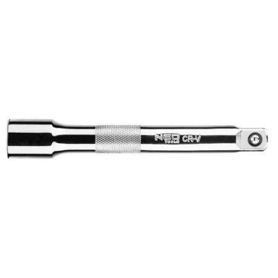 Afbeelding van NEO TOOLS 08 552 Verlenging, steeksleutel 125 12,5 (1/2&quot;) Chroom vanadium staal