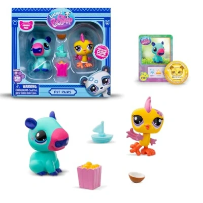 Image de Figurine Bandai Littlest PetShop Duo d&#039;animaux Modèle aléatoire