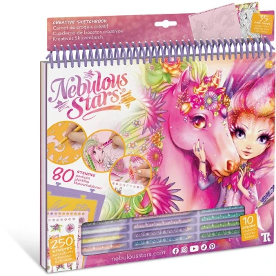 Afbeelding van NEBULOUS STARS CREATIEF SCHETSBOEK LILYAZ &amp; VIVIAZ