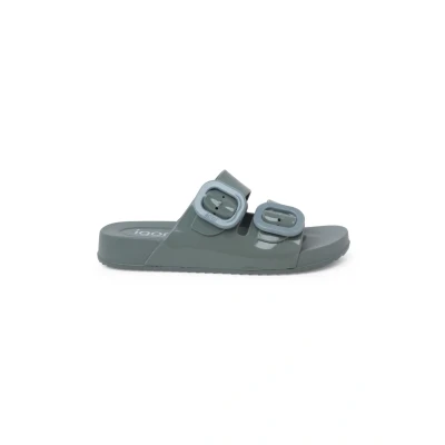 Afbeelding van IGOR Habana Doble Hebilla Brillo Badslippers, Dames, Maat: 37, Verde Kunststof