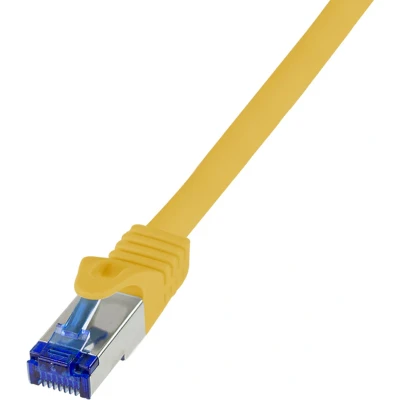 Afbeelding van LogiLink C6A077S RJ45 CAT 6A S/FTP 5.00 m Geel 1 stuk(s)