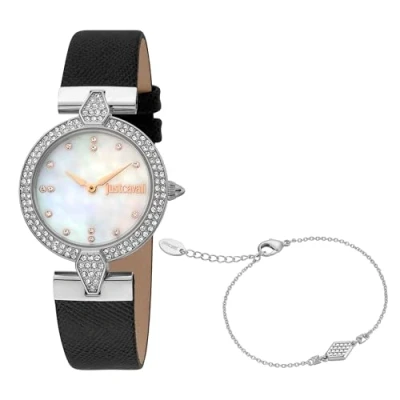 Afbeelding van Just Cavalli Nobile JC1L159L0015 Dameshorloge, Riem