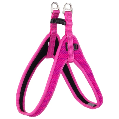 Afbeelding van ROGZ Fast Fit Instaptuig / Hondentuigje (SJQ58 K) Katoen Mesh Binnenvoering Roze Reflecterend M/L Maximale Borstomtrek 58 cm (GELIEVE ALVORENS BESTELLEN OPMETEN)