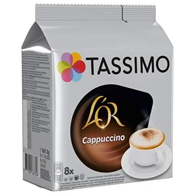 Afbeelding van Tassimo L&#039;Or Cafe Cappuccino zachte pads, 260 g, 3 stuks, verkocht per verpakking