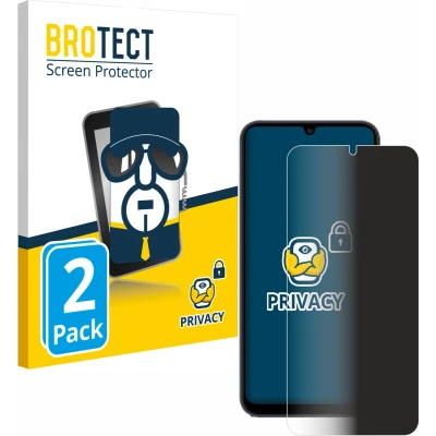 Afbeelding van BROTECT privacy screenprotector voor Samsung Galaxy A25 5G Folie Beschermfolie Blauwlichtfilter (2 Stuks)